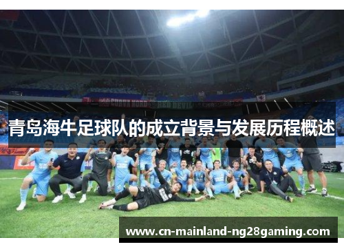 青岛海牛足球队的成立背景与发展历程概述